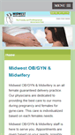 Mobile Screenshot of midwestobgynmidwifery.com